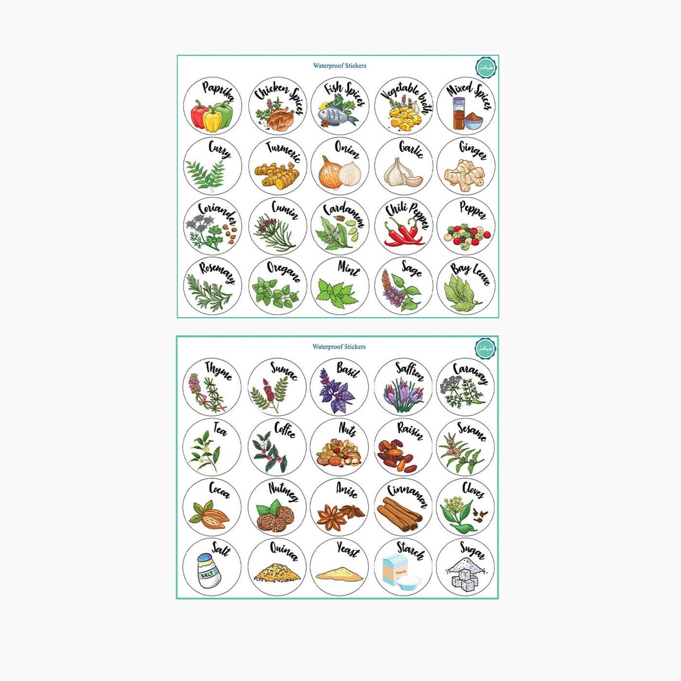 Tob3a Spices Labels Labels - Image 2