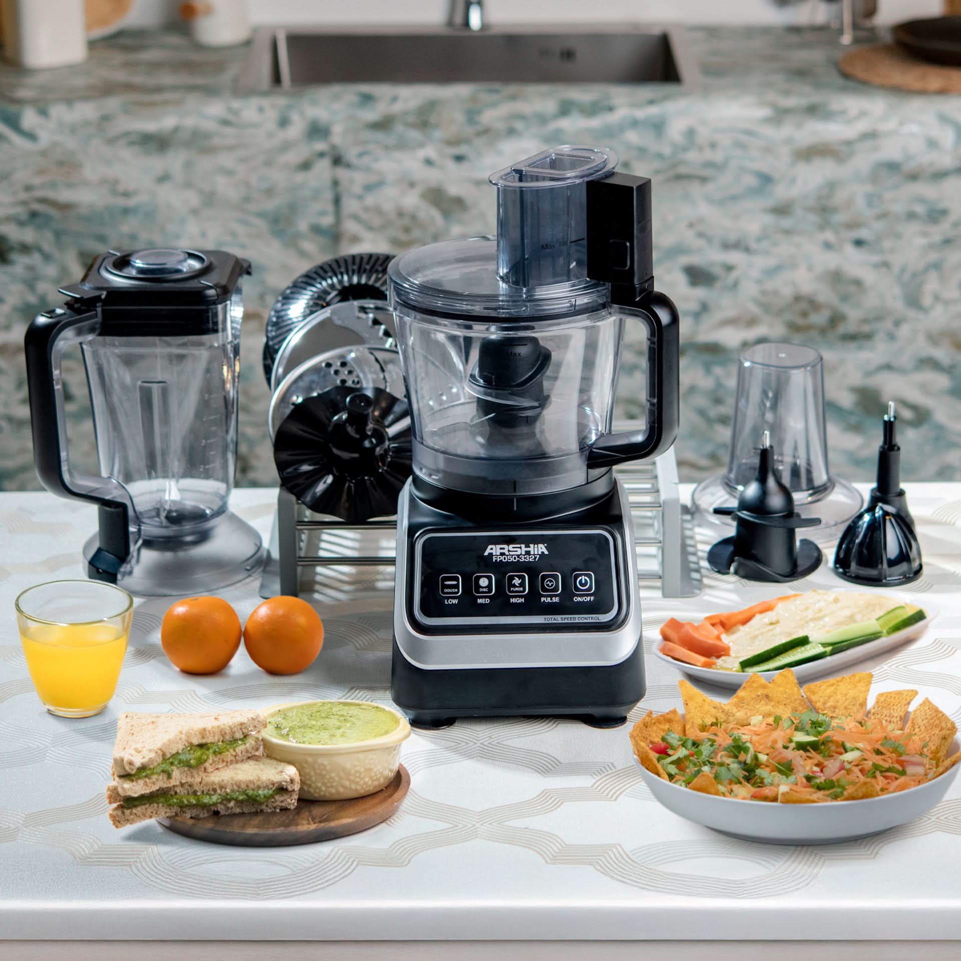 Arshia 10 In 1 Food Processor - Image 4