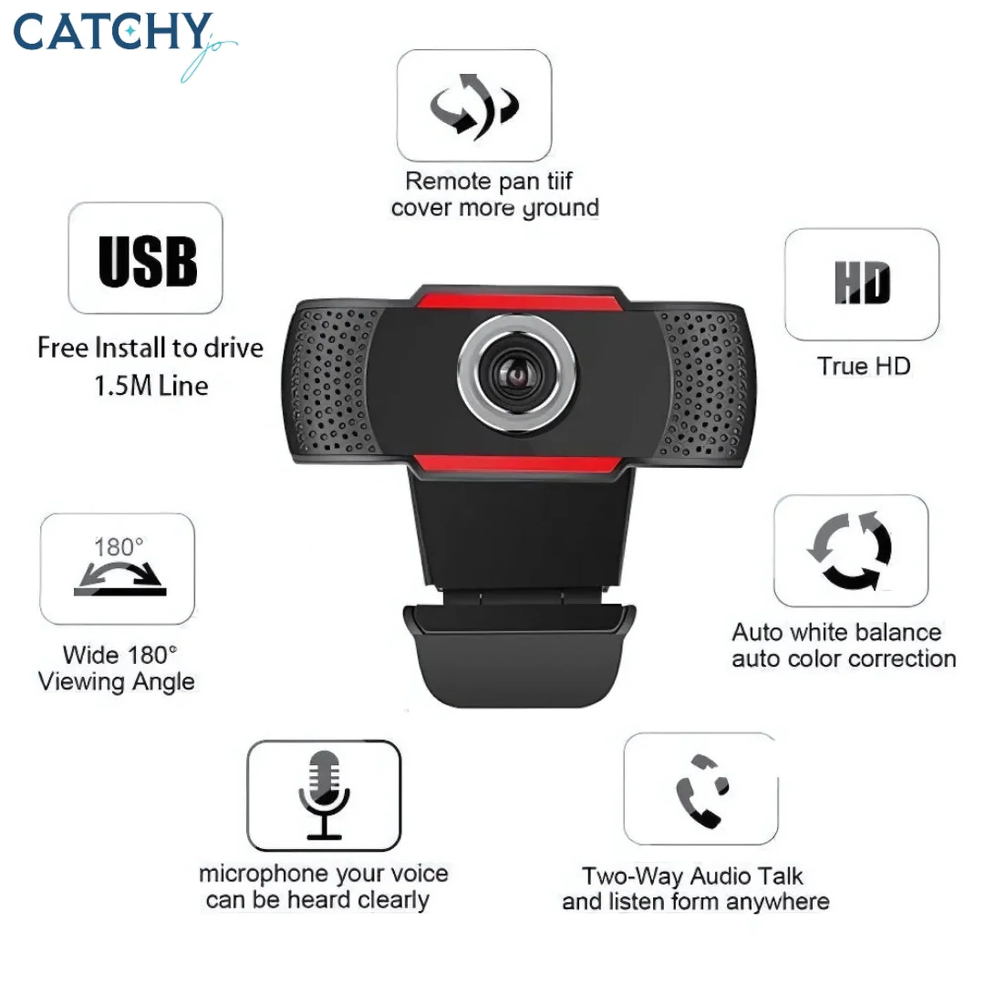 1080P USB Webcam K1 - Image 3