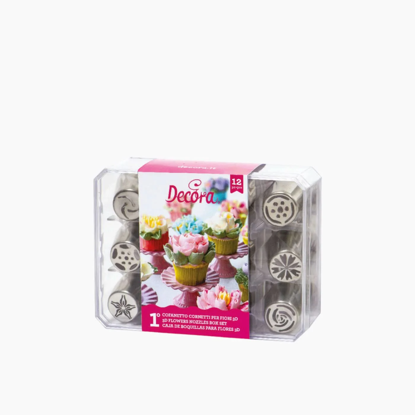 Decora 12 Direct Flowers Nozzles Box Set - Image 2