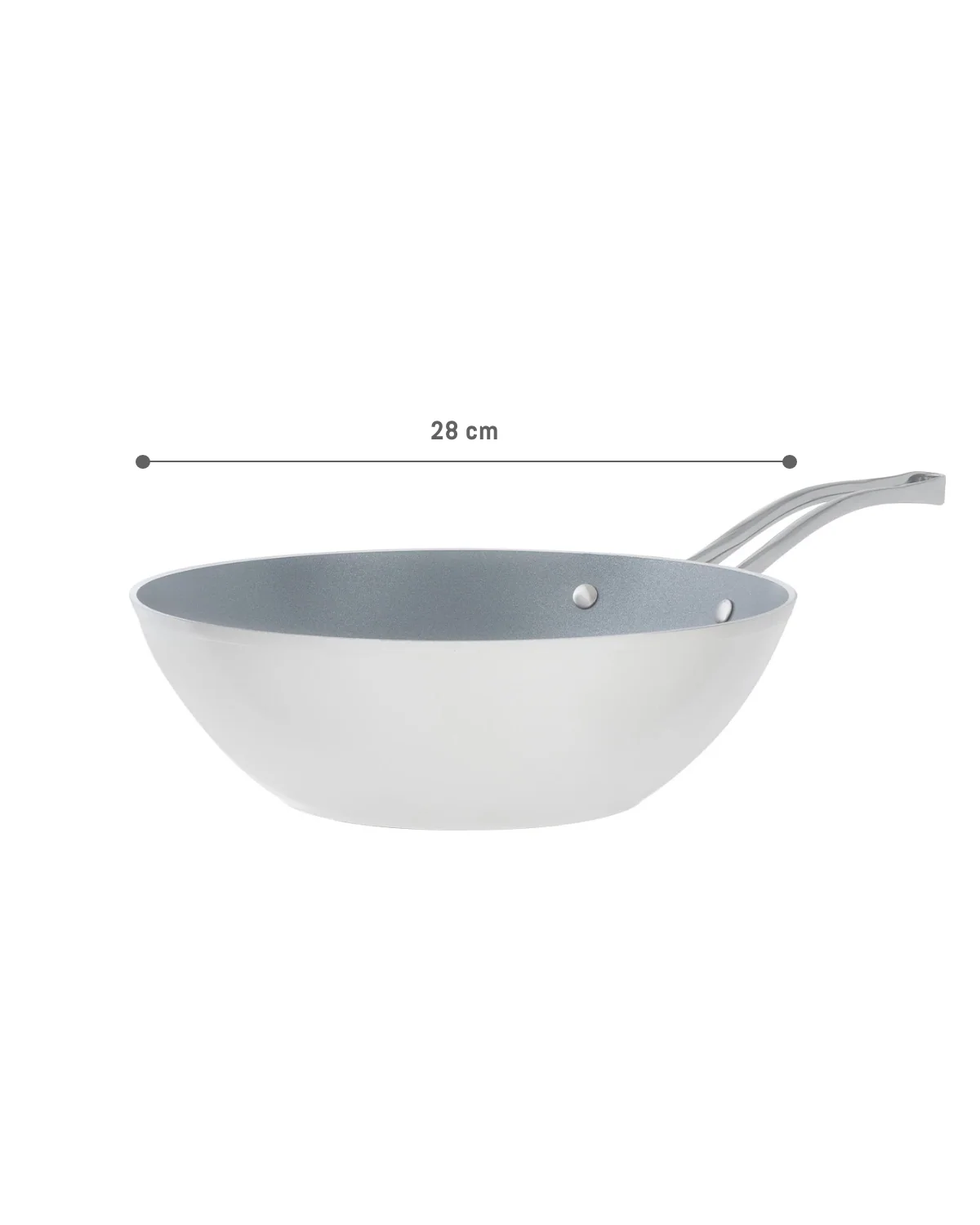 Madame Coco Nano Ceramic Wok Pan 28 Cm - Image 5