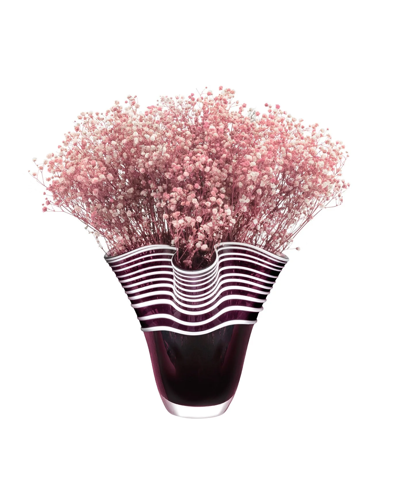 Madame Coco Honfleur Handmade Glass Vase - Small Size - Image 8