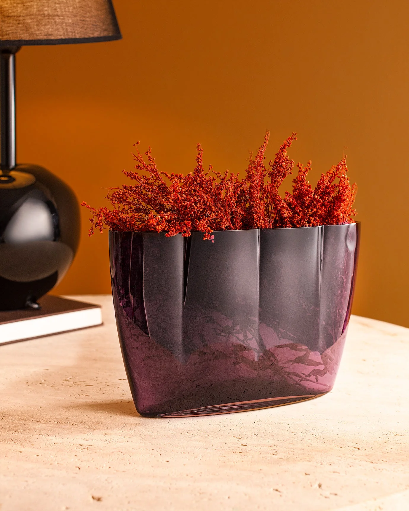 Madame Coco Les Orres Handmade Glass Vase - Image 2