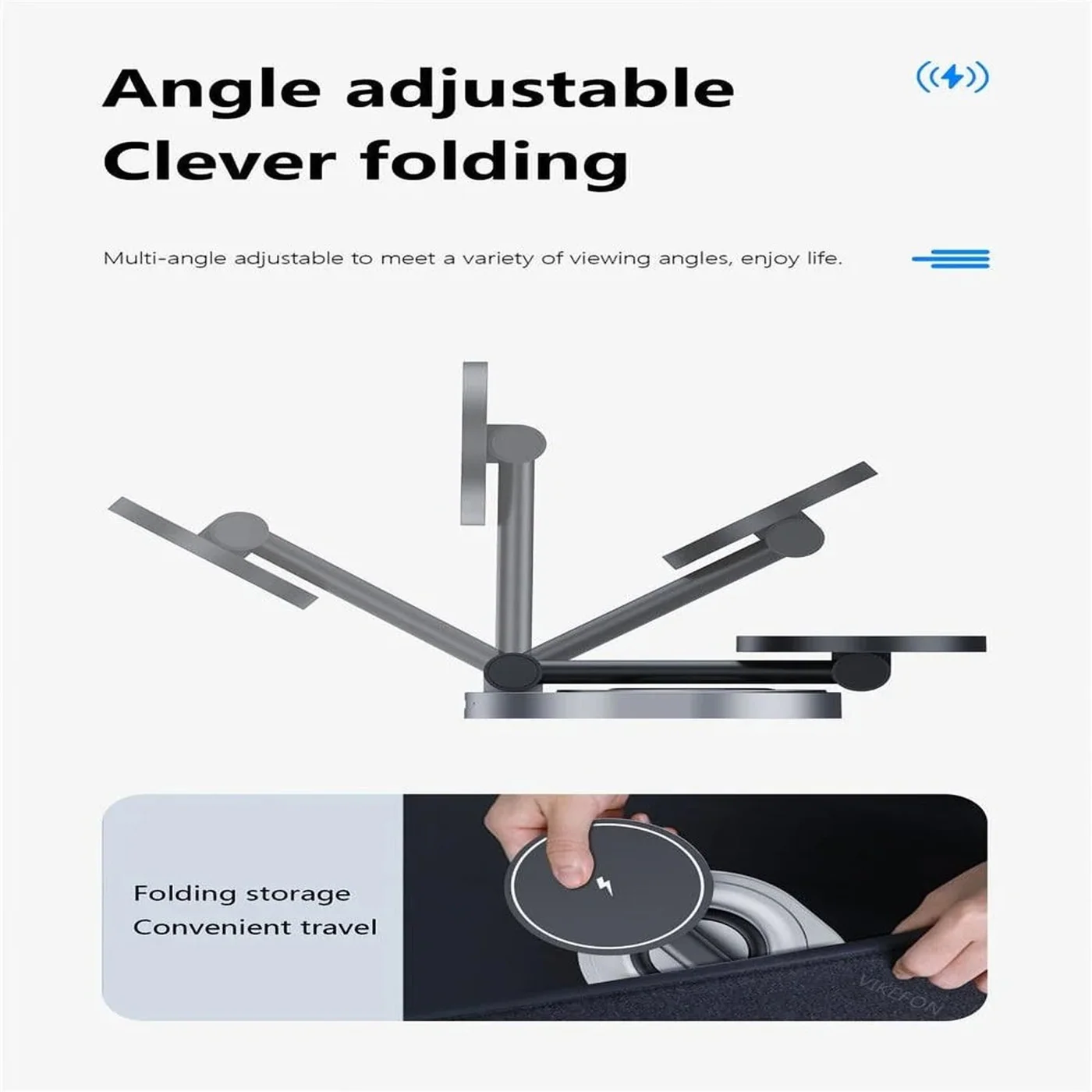Catchy Jo Magnetic Wireless Charger Stand - Image 6