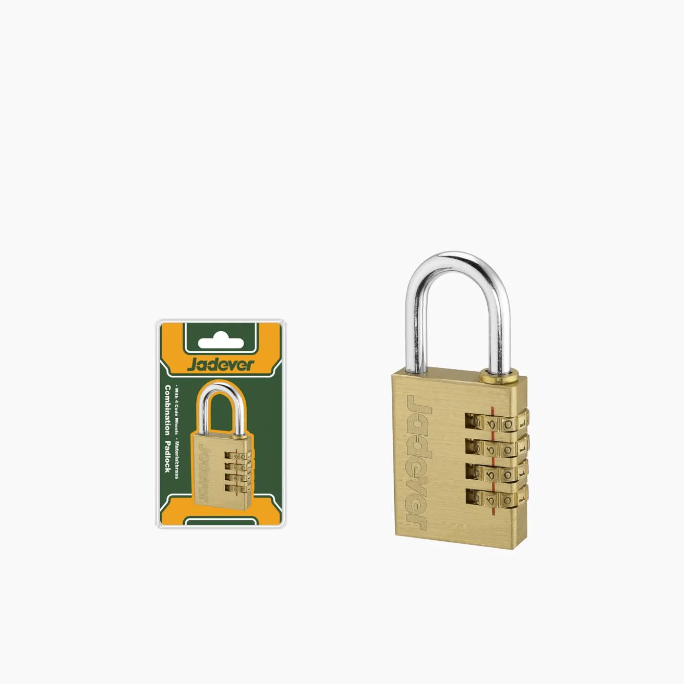 Jadever Brass Combo Lock - Image 3