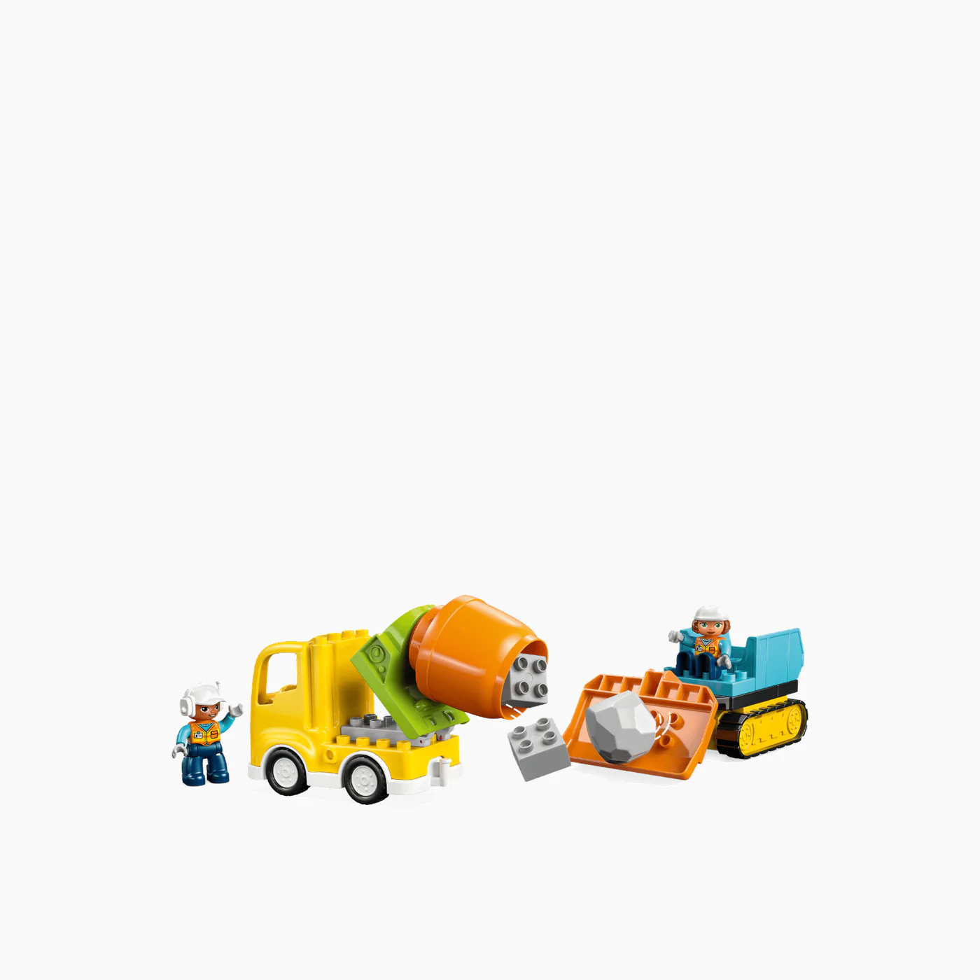 LEGO 3 in 1 Construction Site and Vehicles- 84 Pcs