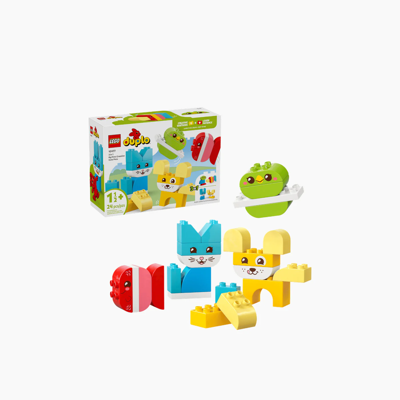 LEGO 3 in 1 Creative Cute Pets- 24 Pcs