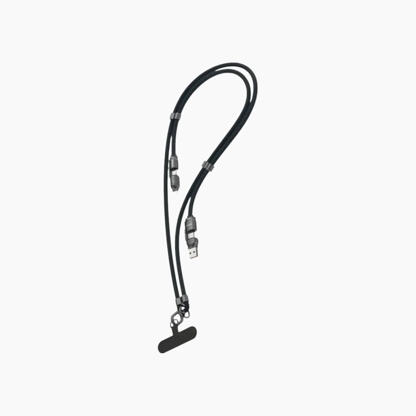 Green Lion 4 in 1 Braided Lanyard Cable