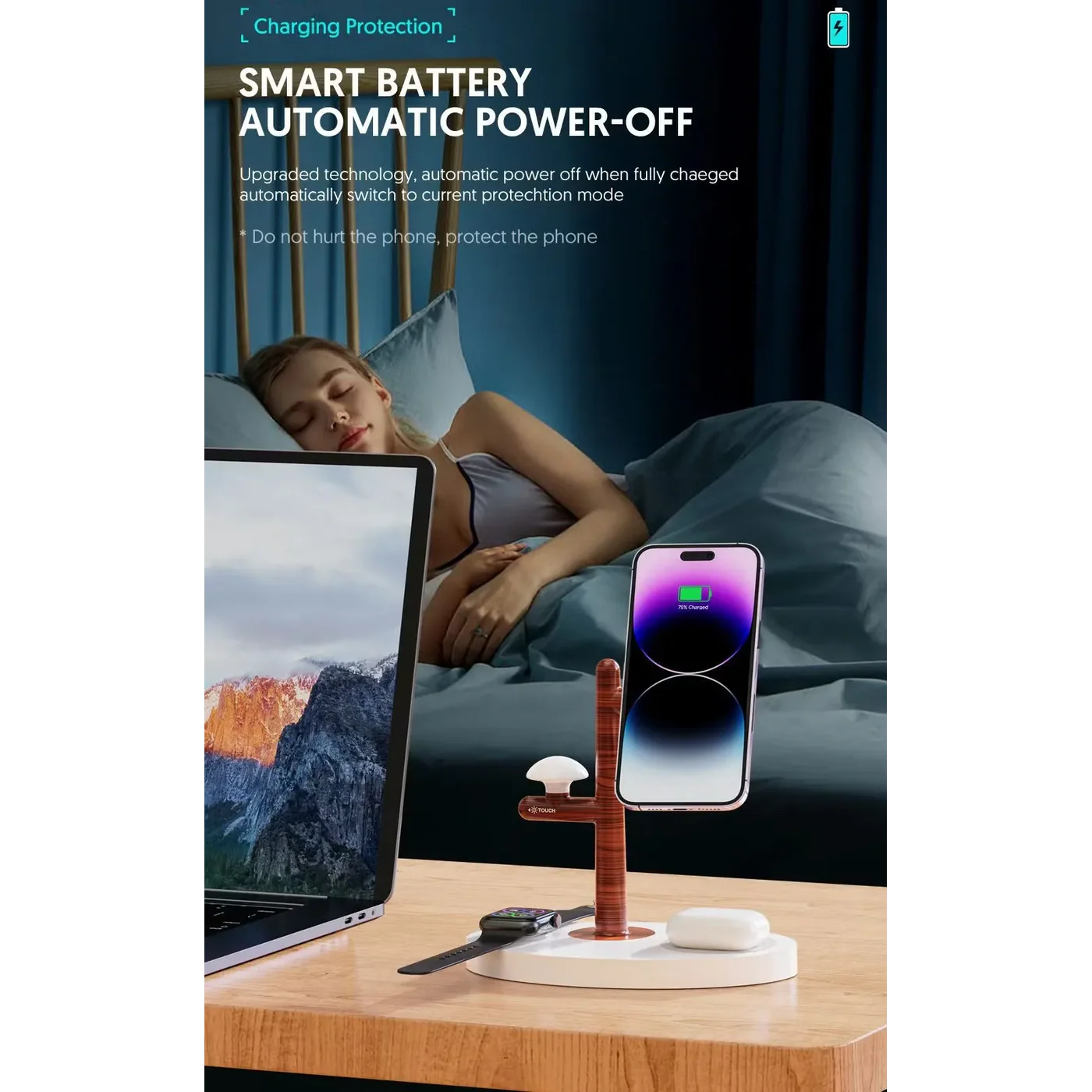 Catchy Jo 4-in-1 Wireless Charger - Image 6