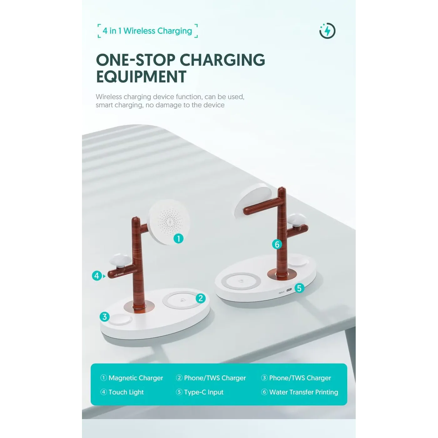 Catchy Jo 4 in 1 Wireless Charger - Image 4