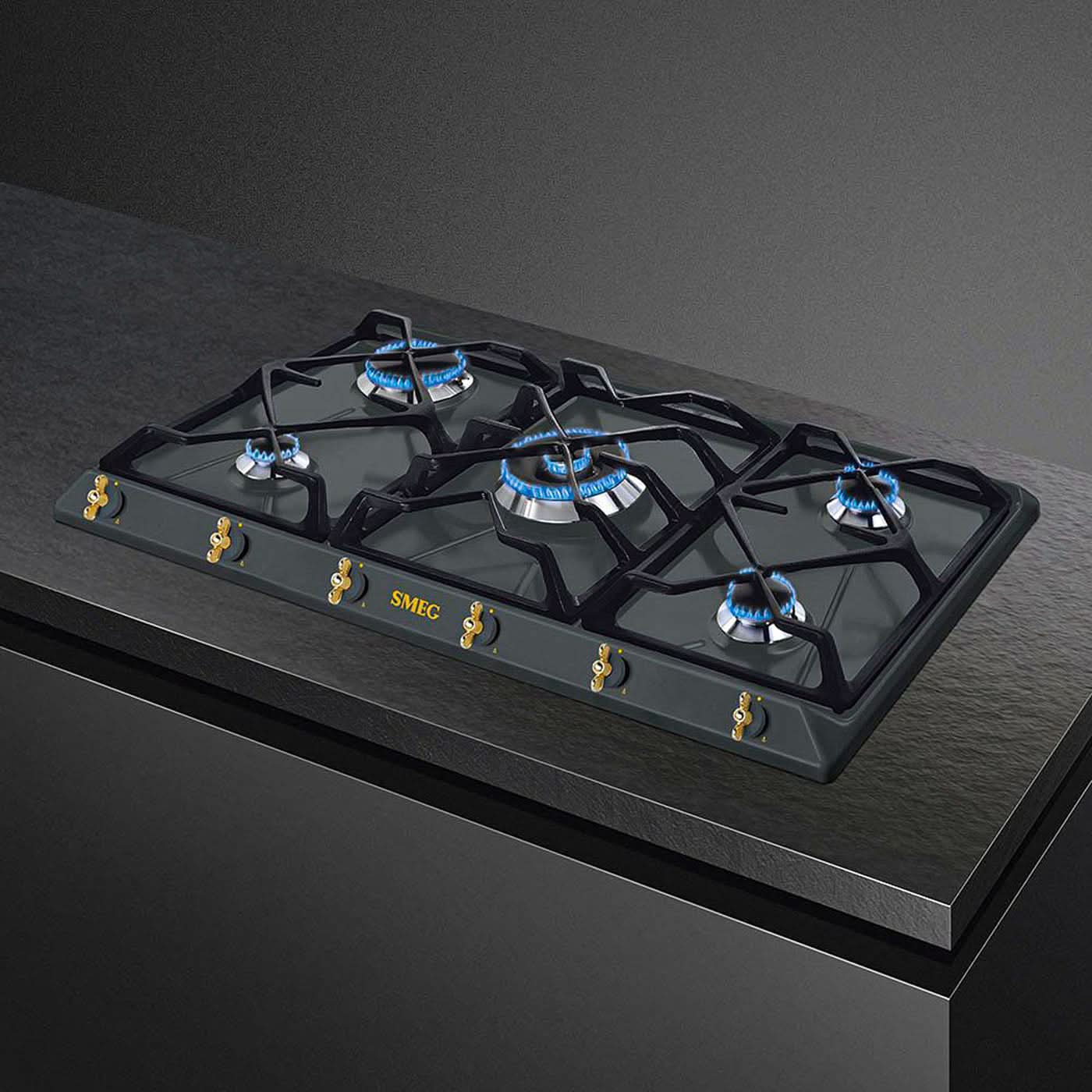 Smeg 5 Burners Gas Hob - Image 3