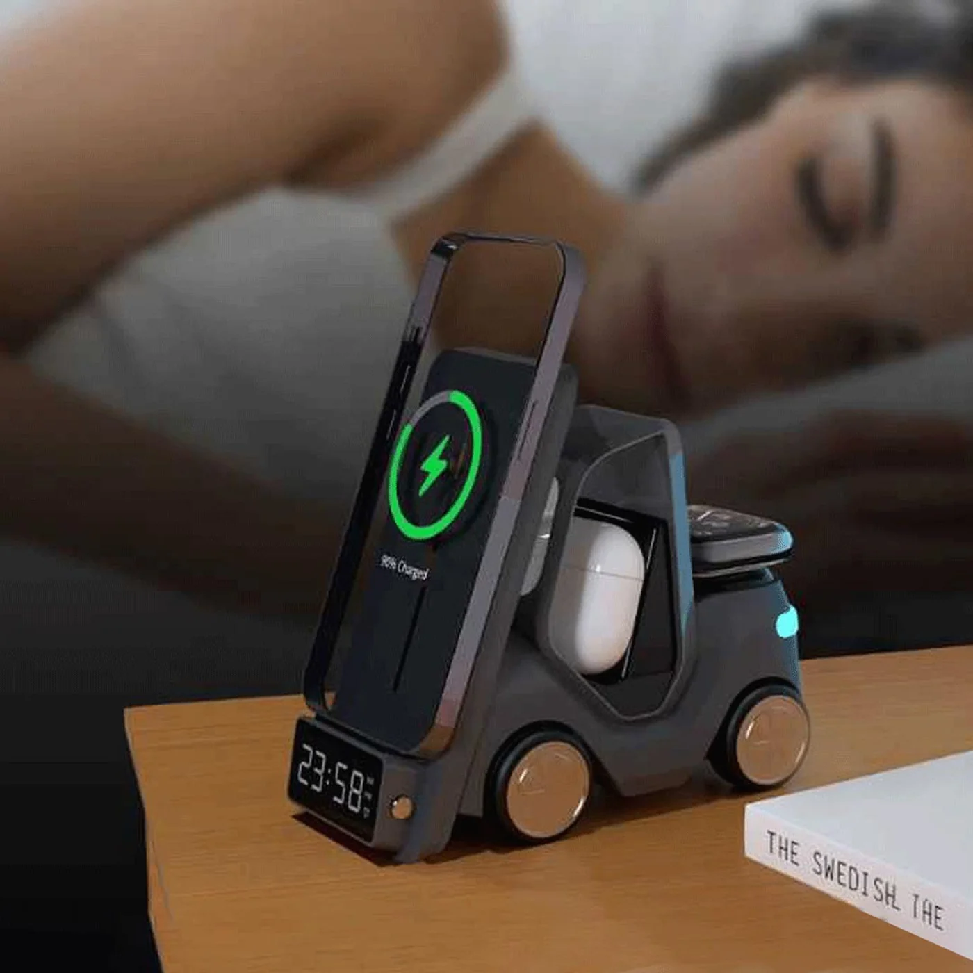 Green Lion 5 IN 1 Forklift Wireless Charger - Image 4