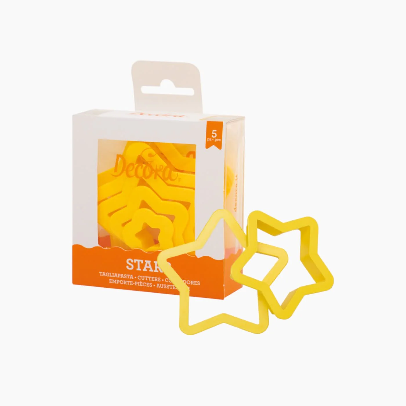 Decora 5 Star Cookie Cutters