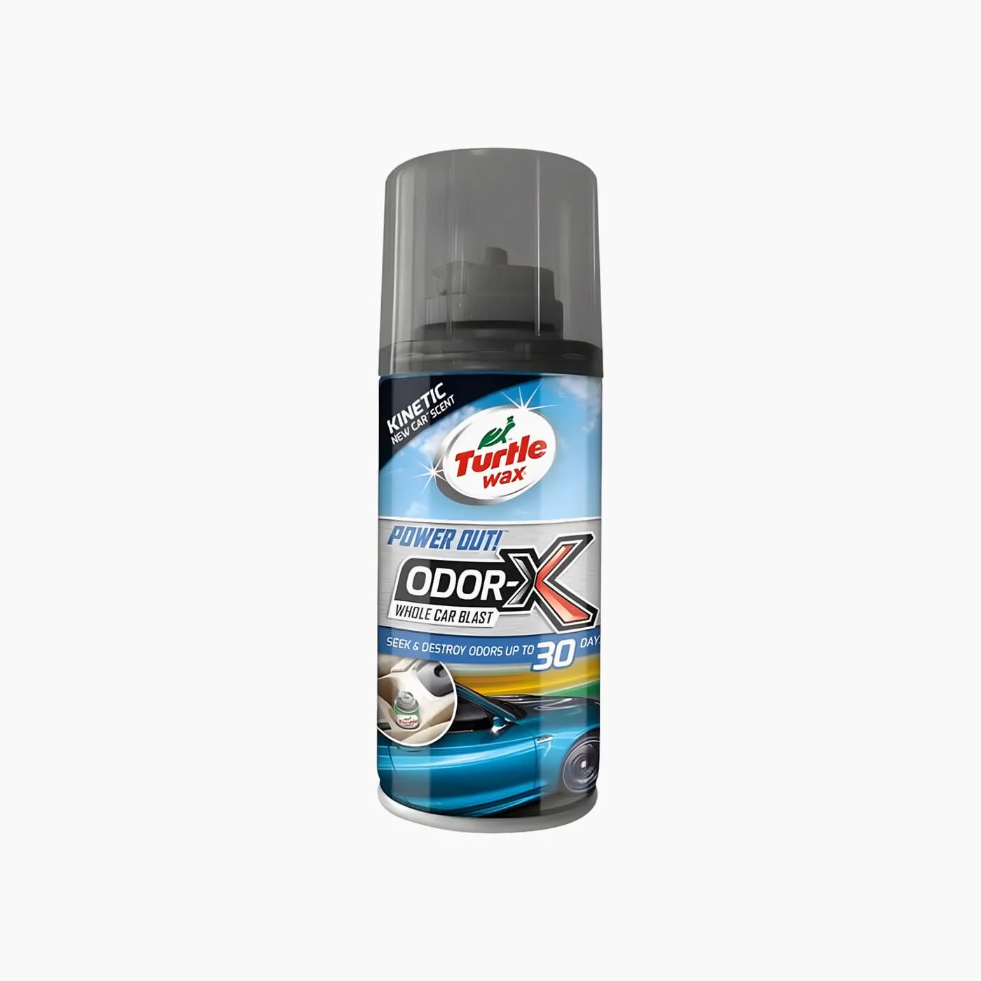 Turtle Wax Power Out Odor-X Whole Car Blast Air Freshener