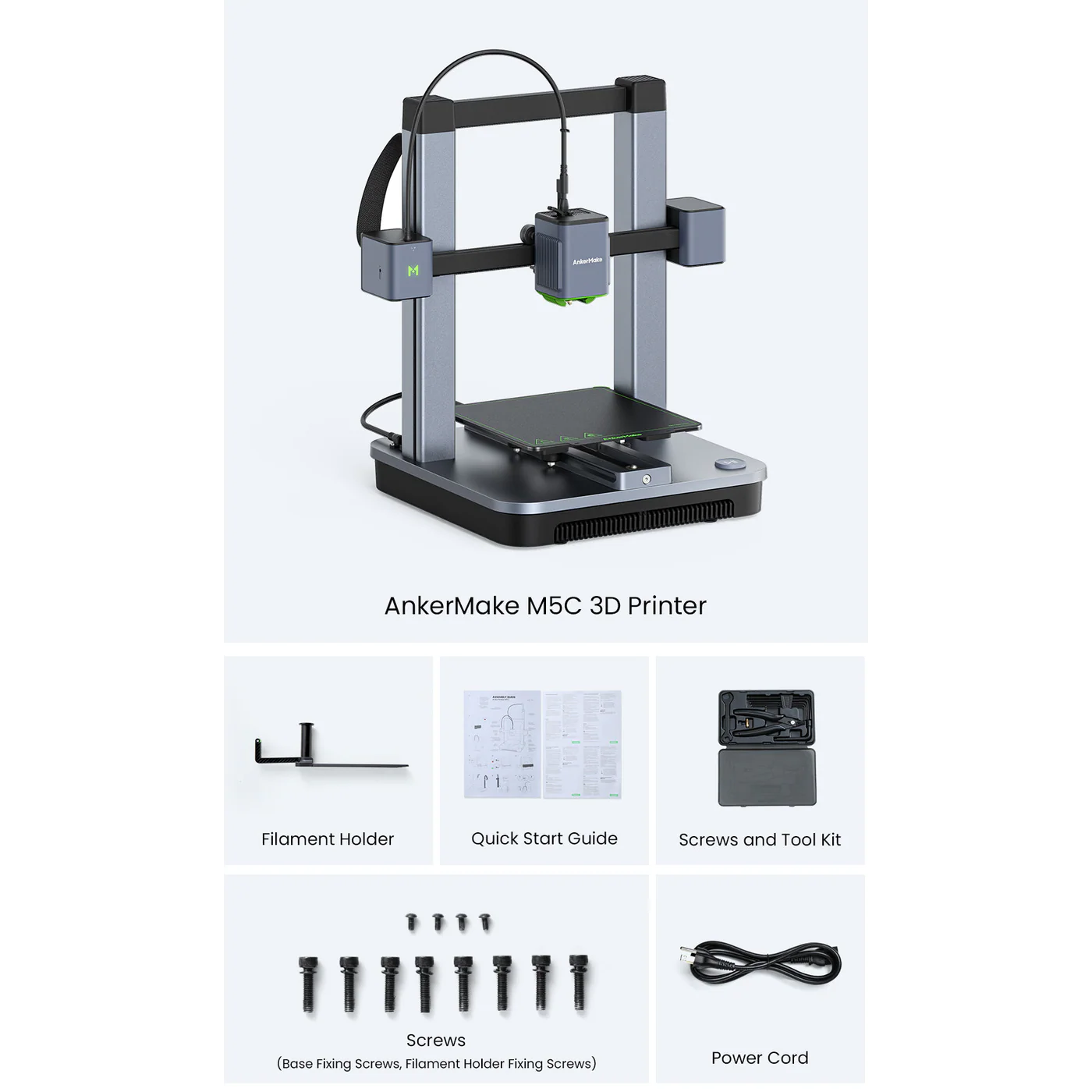 Anker 5X FDM 3D Printer - Image 4