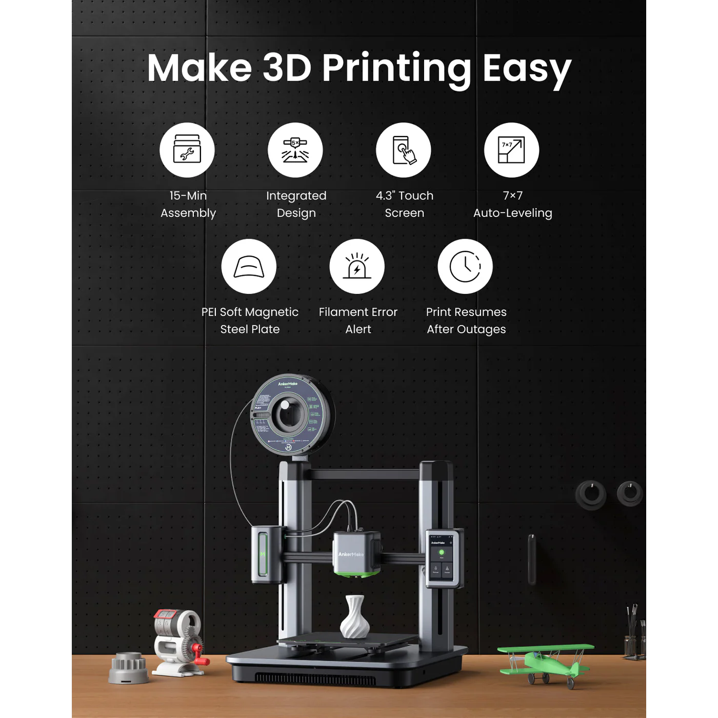 Anker 5X FDM 3D Printer - Image 9