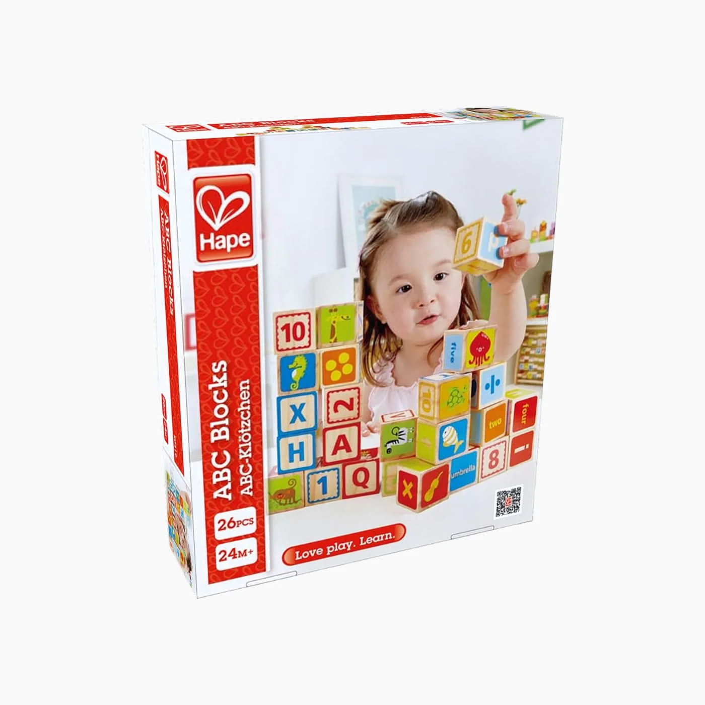 Hape Abc Wooden Alphabet And Number Block Set - Image 3