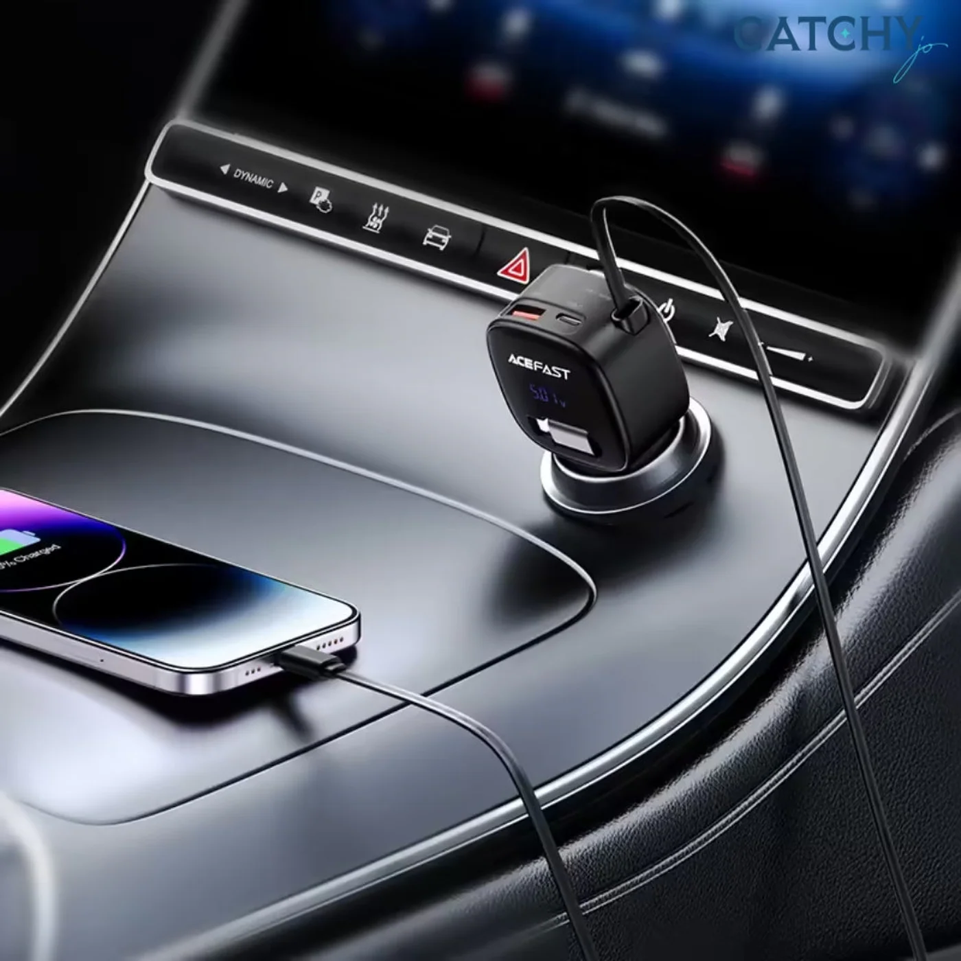 ACEFAST B17 Fast Car Charger (95W) - Image 5