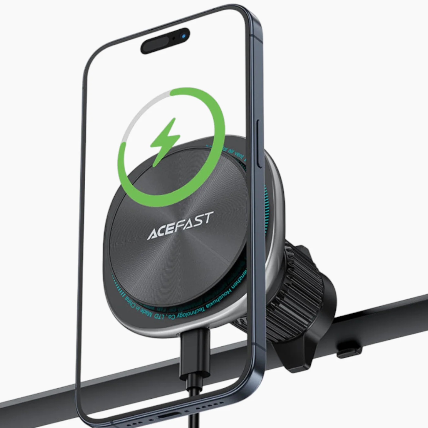 ACEFAST D41 Air Vent Magnetic Wireless Charging Car Holder - Image 4