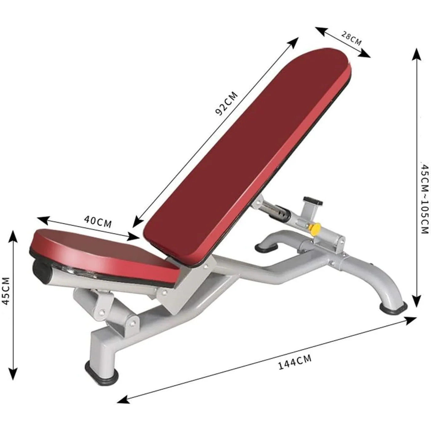 Adjustable Weight Bench 202 - Image 2