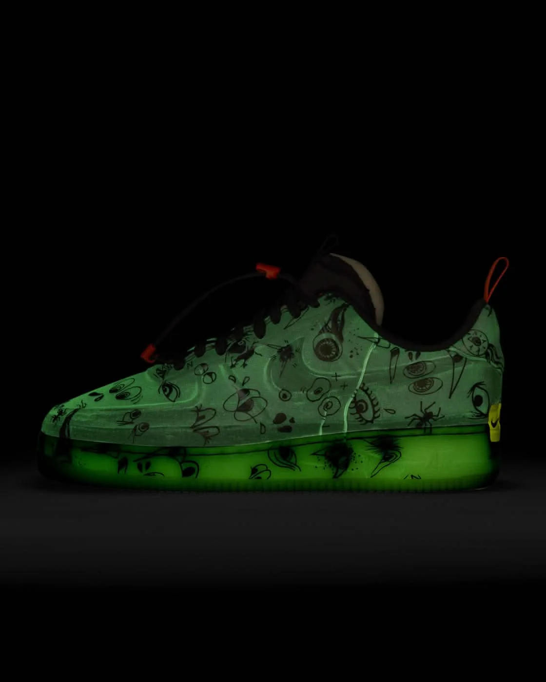 Nike Air Force 1 Experimental Halloween Sneakers - Image 7