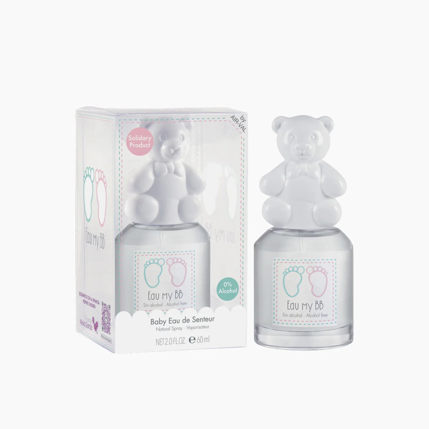 Air-Val Eau My BB Limited Edition Eau De Senteur 60Ml For Baby - Image 2