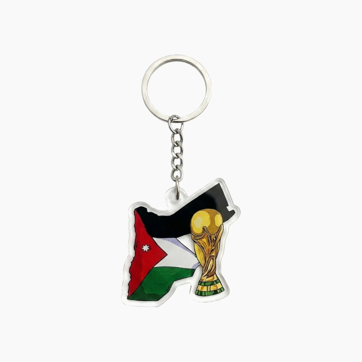 Al Nashama World Cup Map Keychain