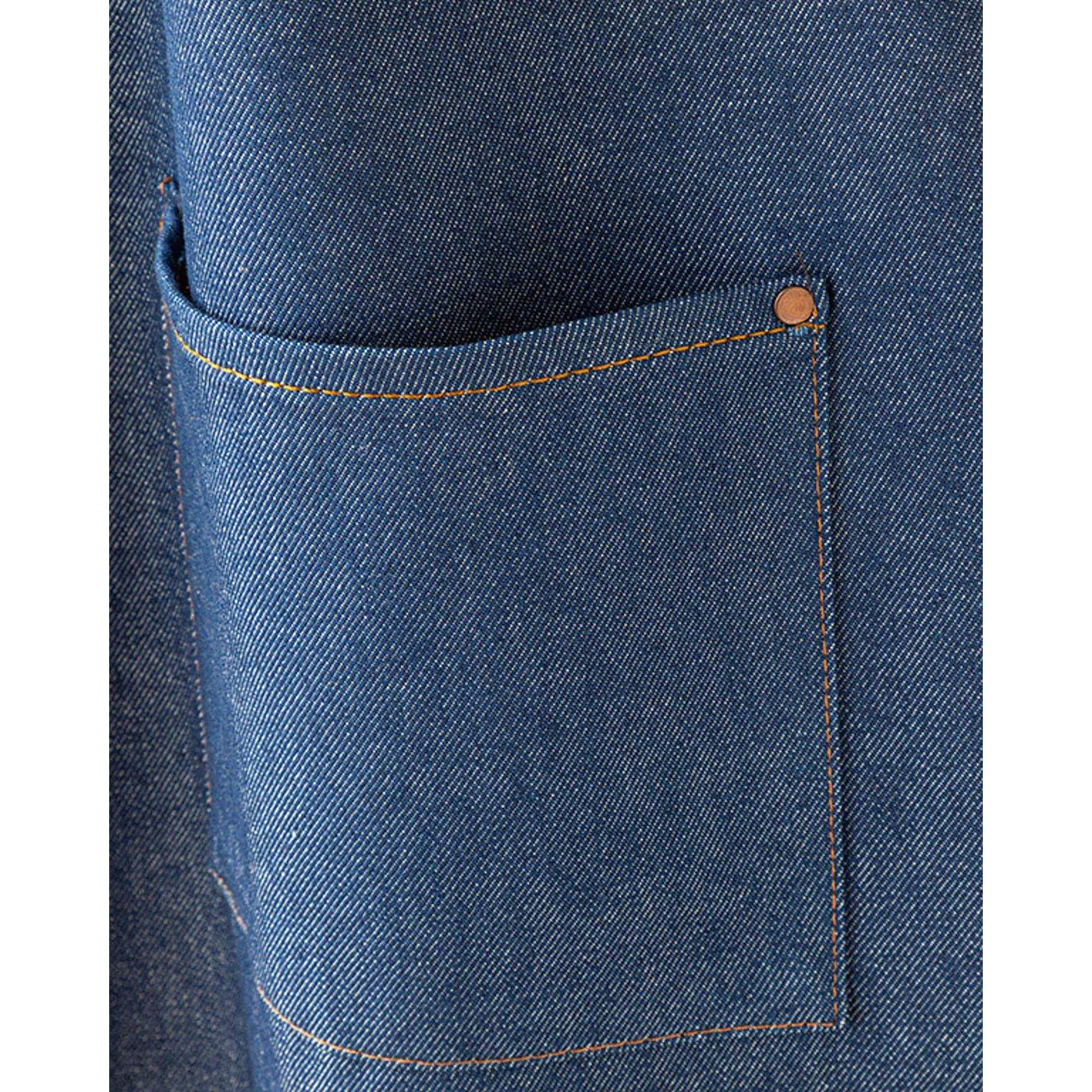 EH Living Alas Cotton Kitchen Apron 56x76 cm Navy Blue - Image 2