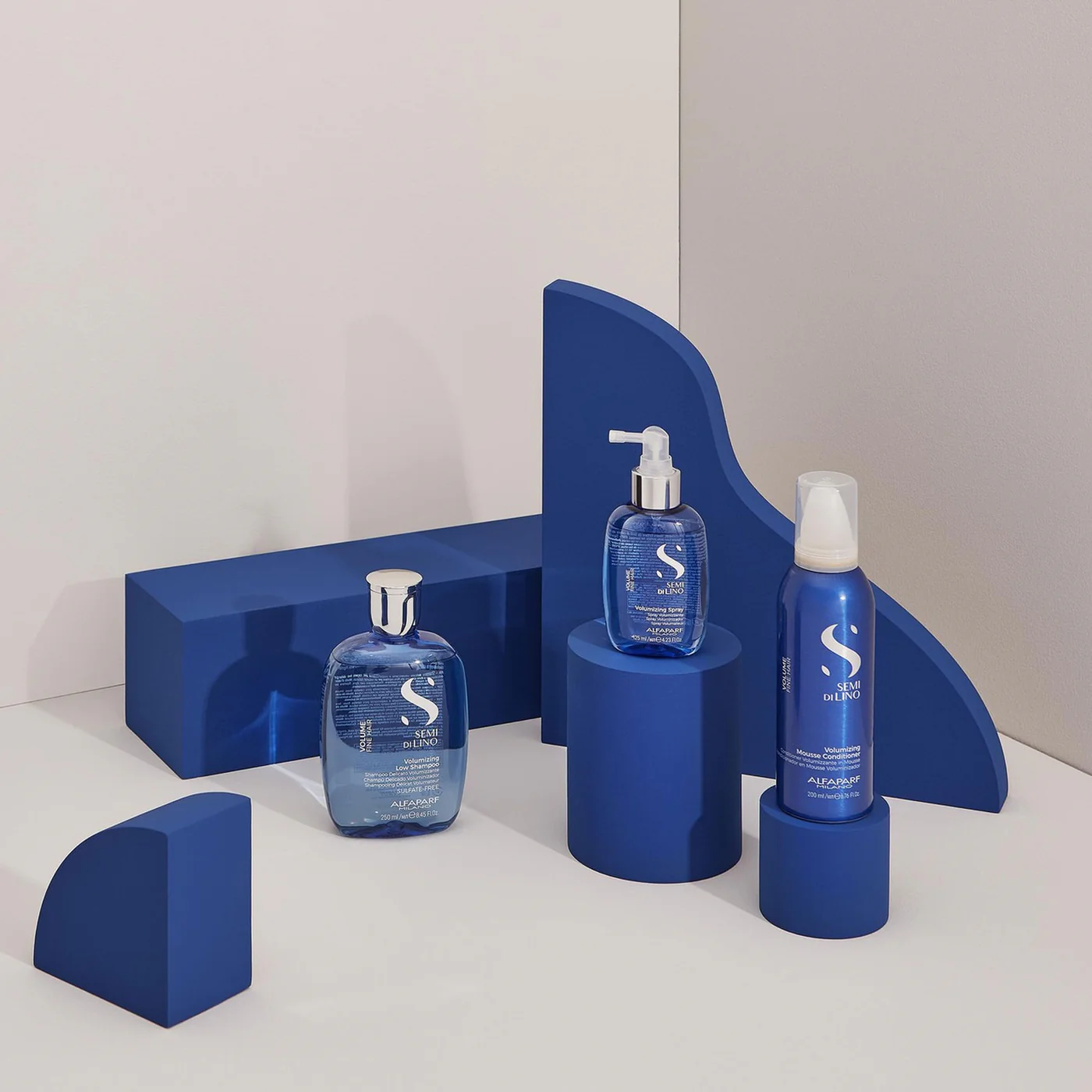 Alfaparf Milano Semi Di Lino Volume Mousse Conditioner - Image 4
