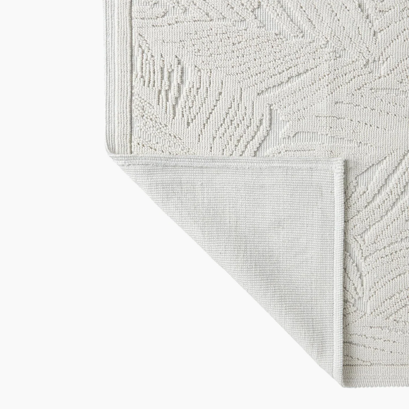 EH Living Aligne Boucle Rug 80x150 cm Cream - Image 3