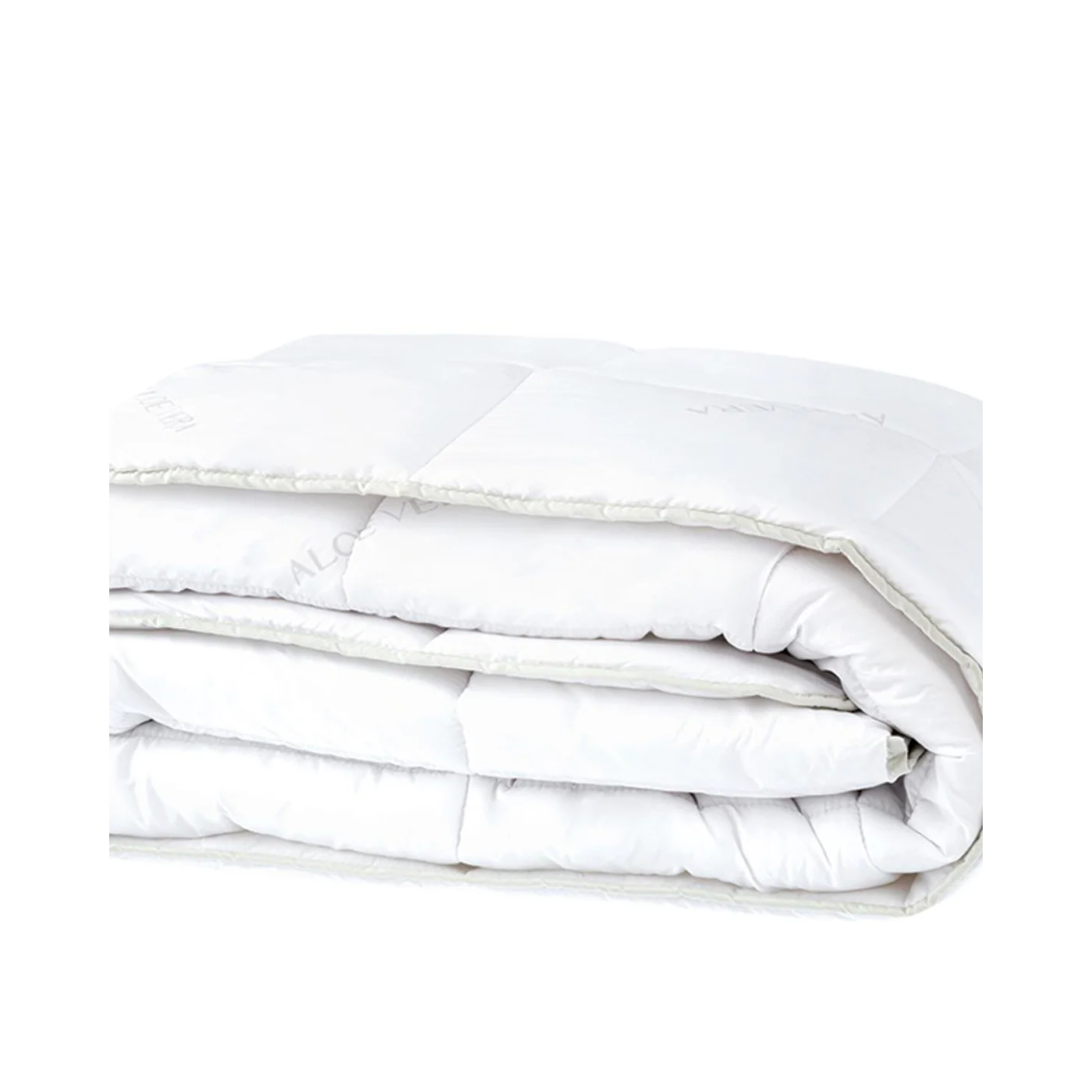EH Living Aloe Vera Single Size Quilt 155x215 cm White - Image 2
