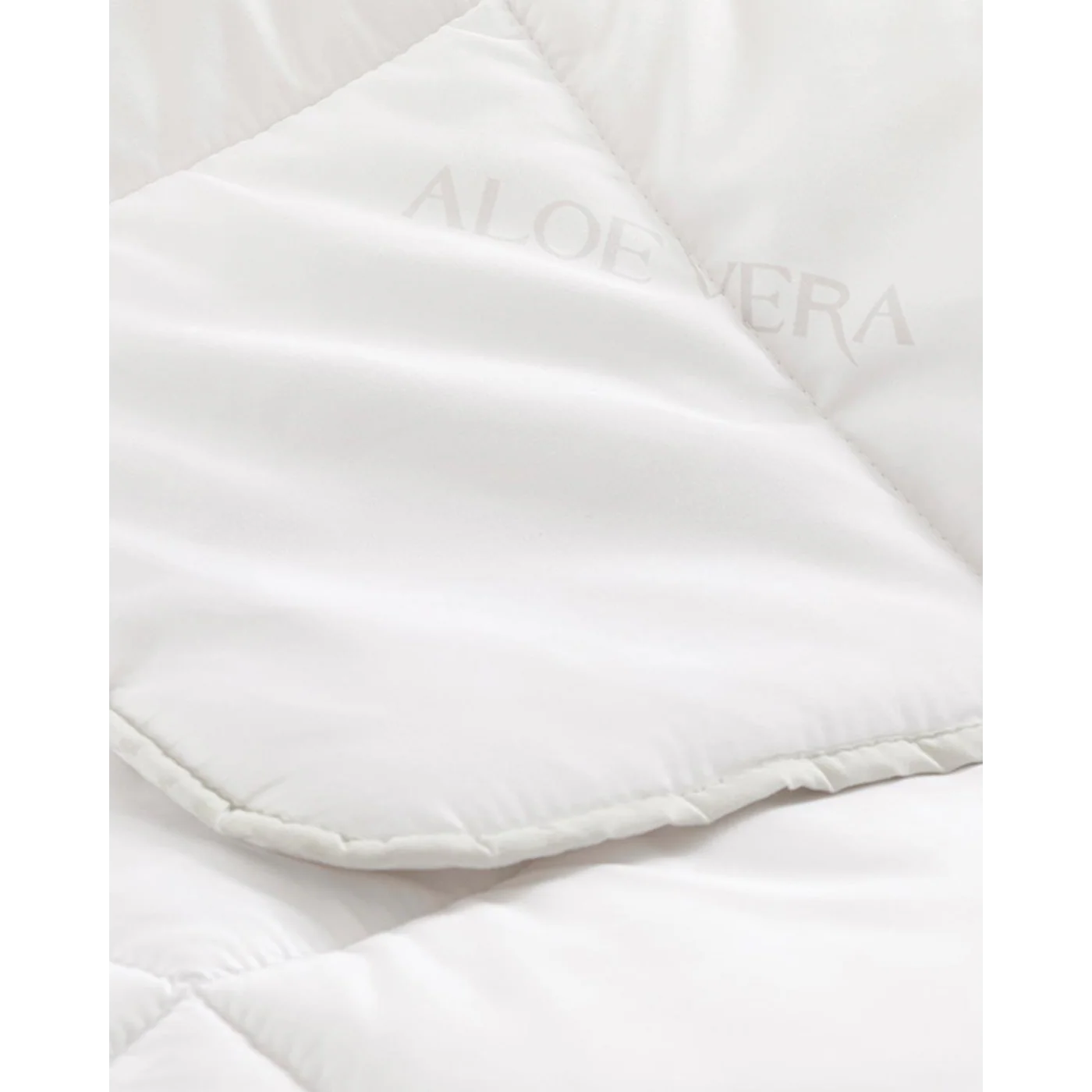 EH Living Aloe Vera Single Size Quilt 155x215 cm White - Image 5