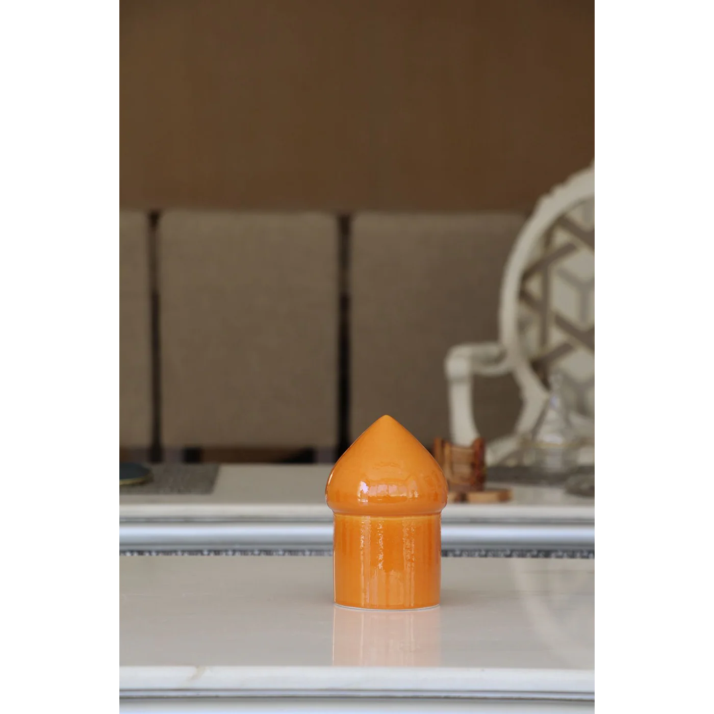 Zen Concept Amber Ceramic Fanoos - Image 2