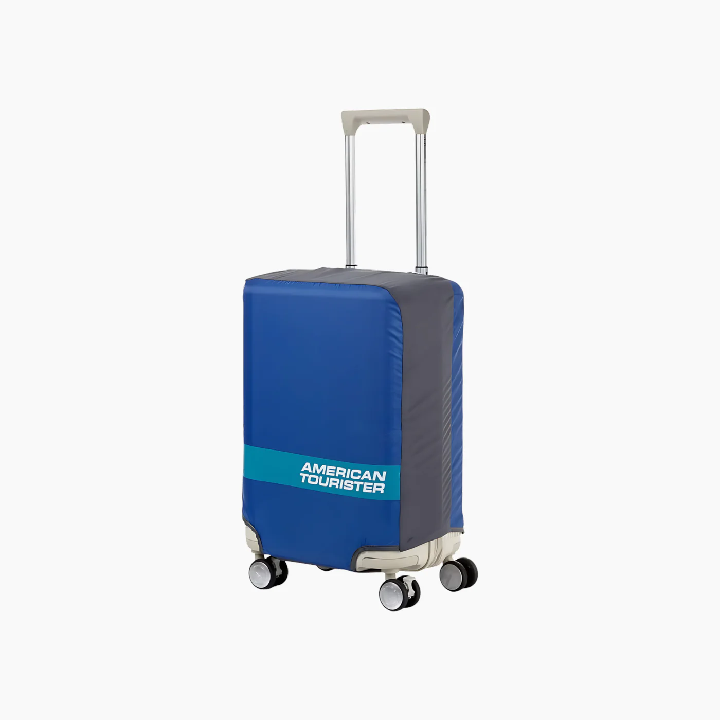American Tourister Amt Acc Foldable Luggage Cover Ii Navy Blue - Image 2