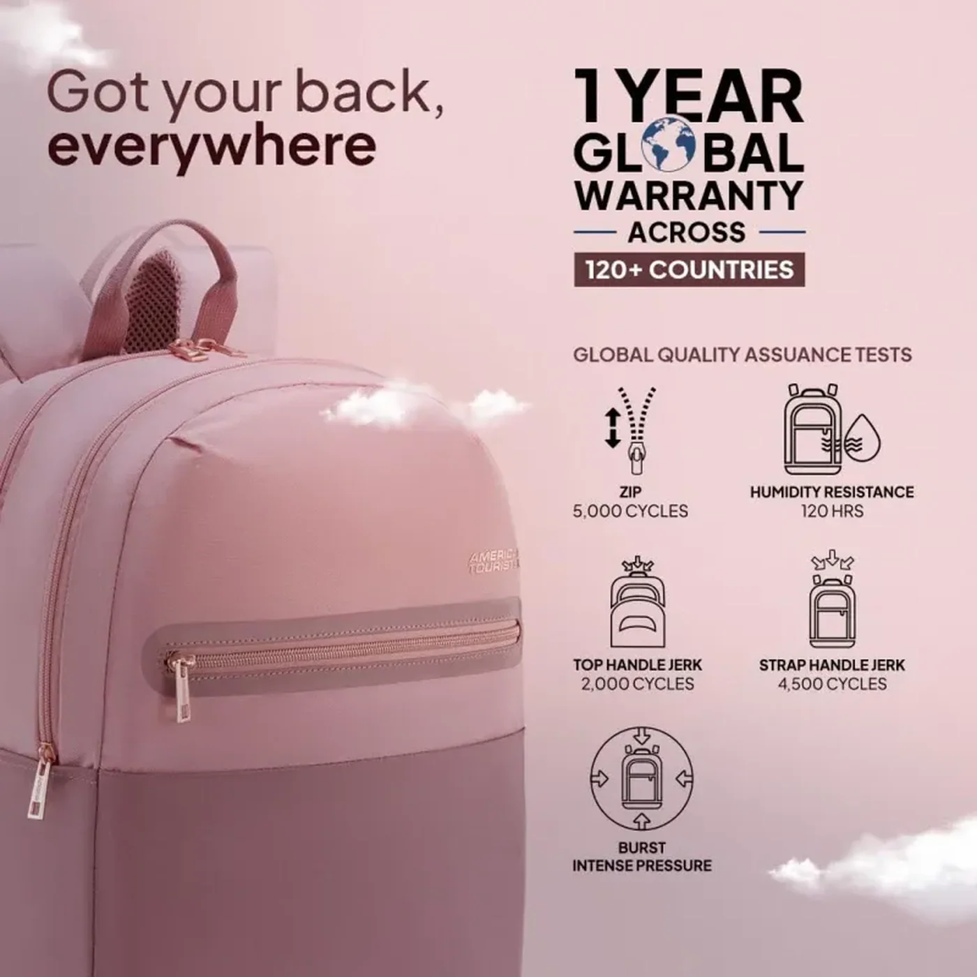 American Tourister Bella 2.0 Backpack - Image 8