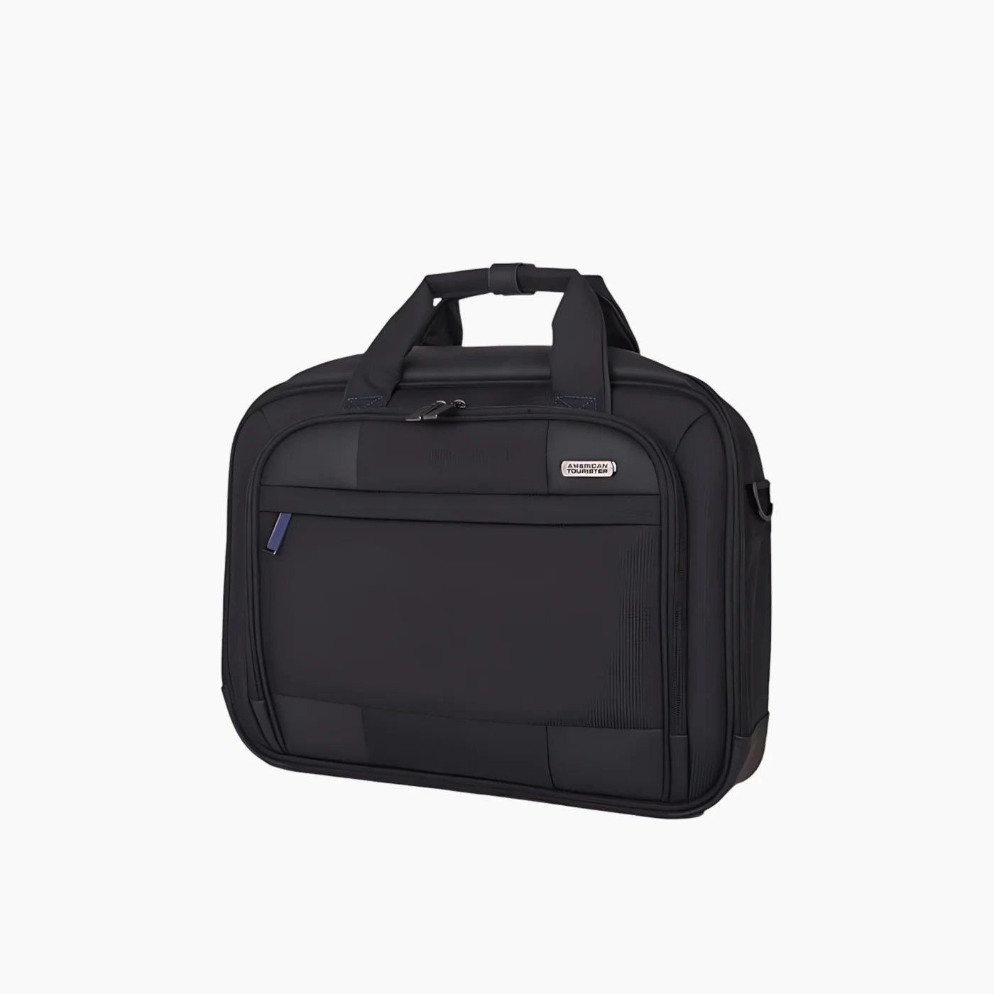 American Tourister Merit Laptop Briefcase As Black/Blue - Image 6