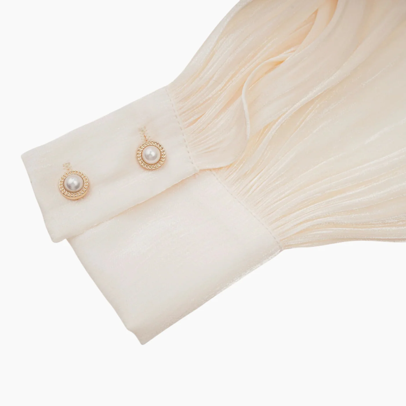 Aminah Balloon Sleeve Ruch Ruffle Mini Dress In Apricot - Image 8
