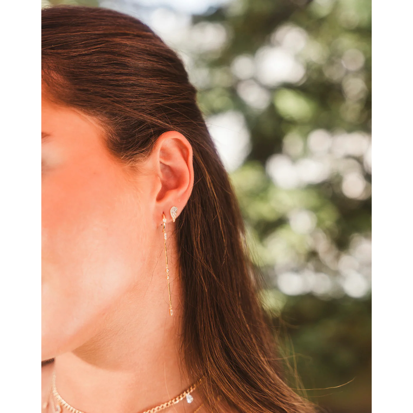 Joy Jewels Angel Wing Earrings - Image 3