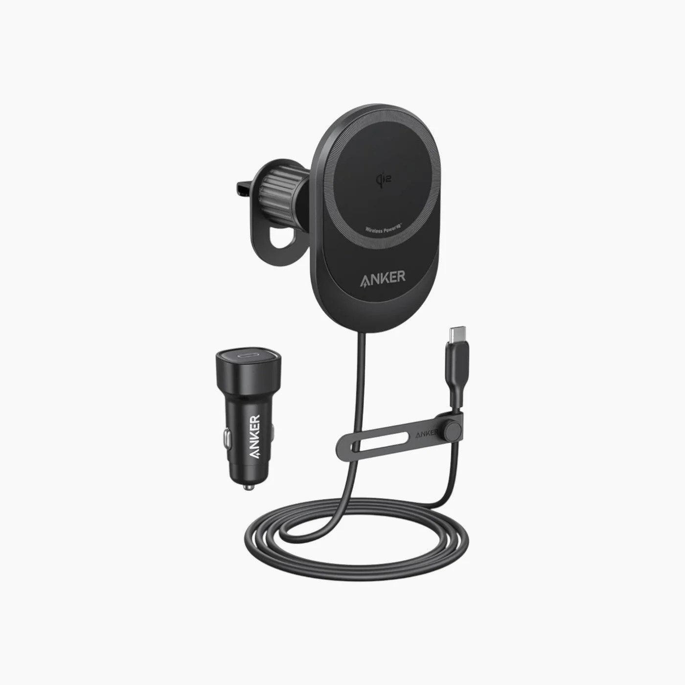 Anker MagGo Wireless Car Charger (15W)