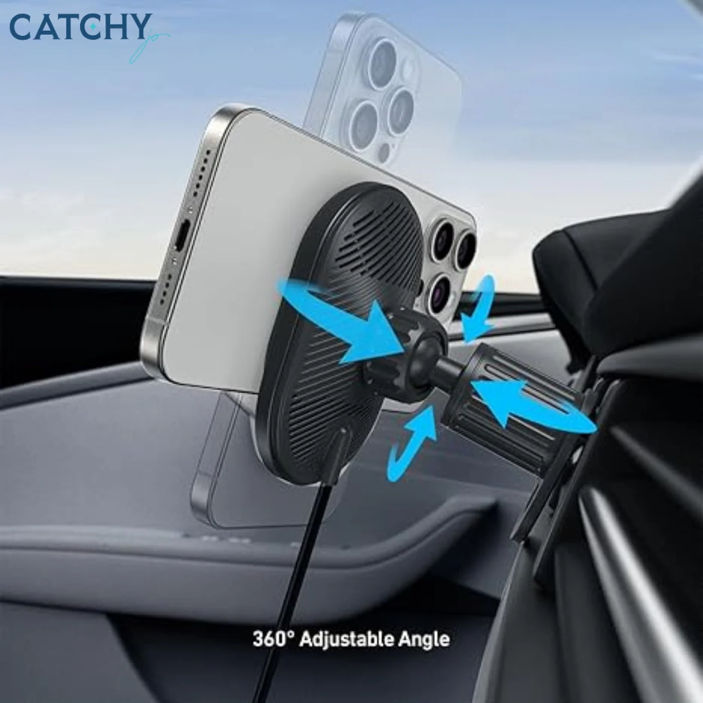 Anker MagGo Wireless Car Charger (15W) - Image 2