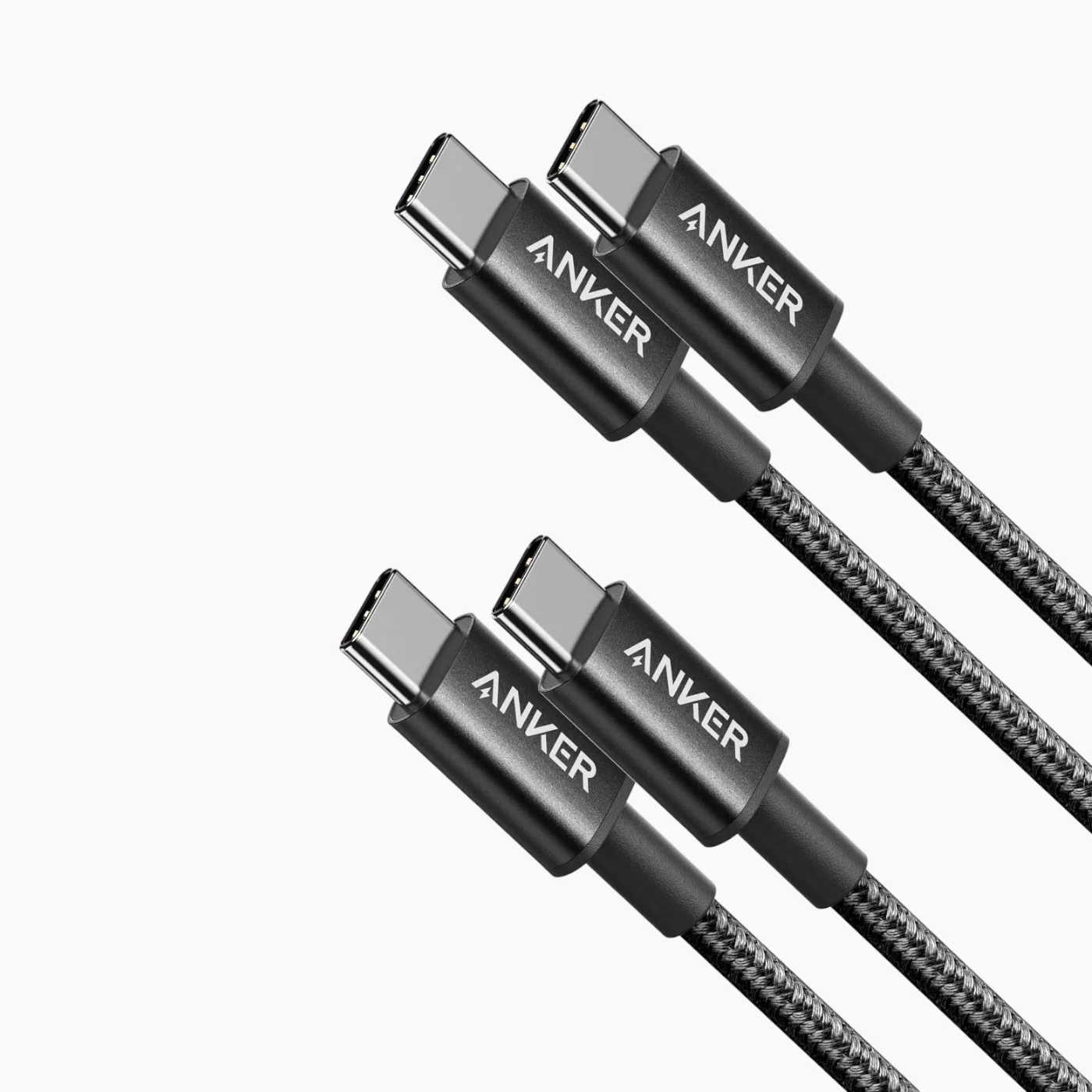 Anker Nylon USB-C to USB-C 2.0 Cable Black - Image 5