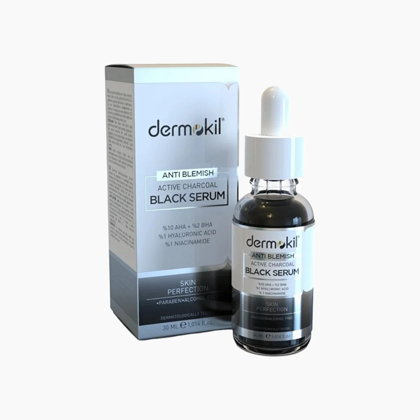 Dermokil Anti Blemish Active Charcoal Black Serum