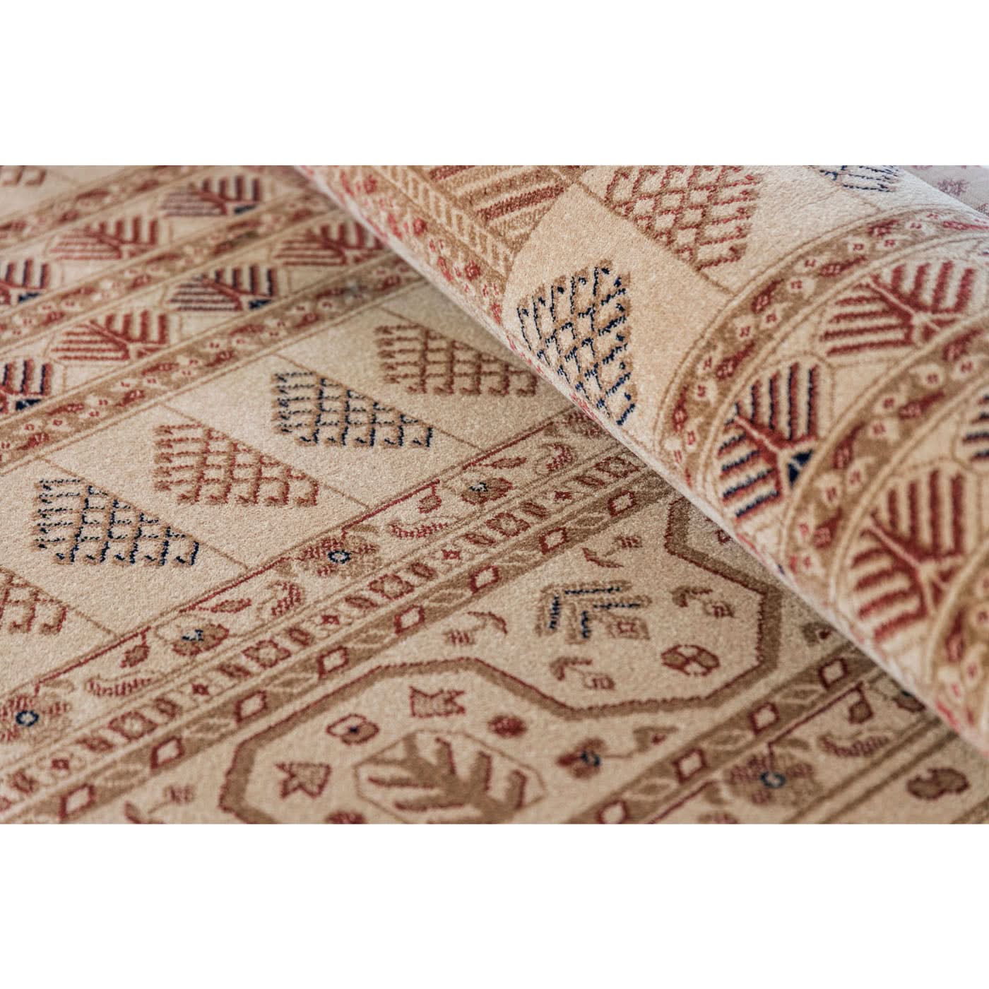 Spazio Home Antique Beige Persian Rug - Image 5