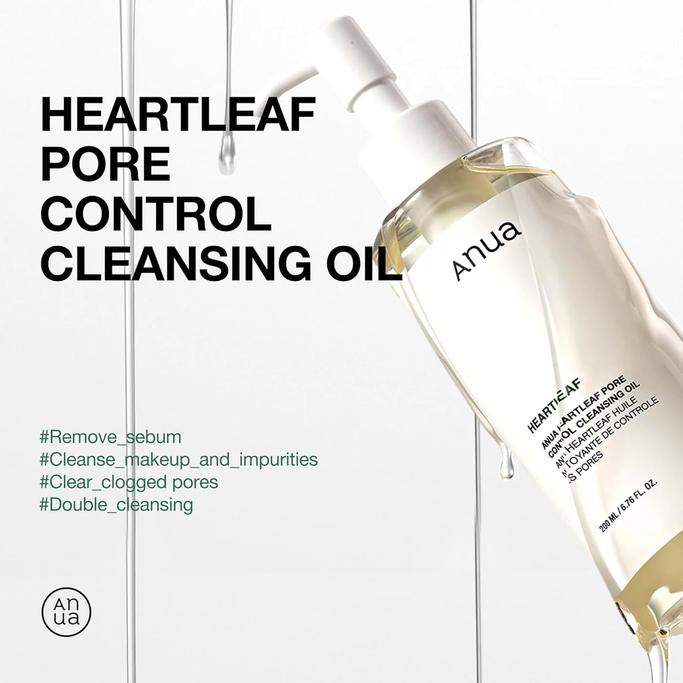 Anua Heartleaf Pore Control Cleansing Oil - Image 4