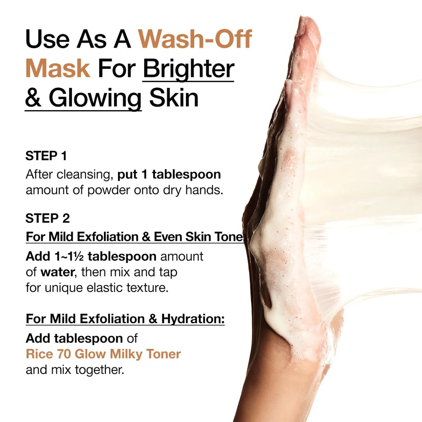 Anua Rice Enzyme Brightening Cleansing Powder - Image 4