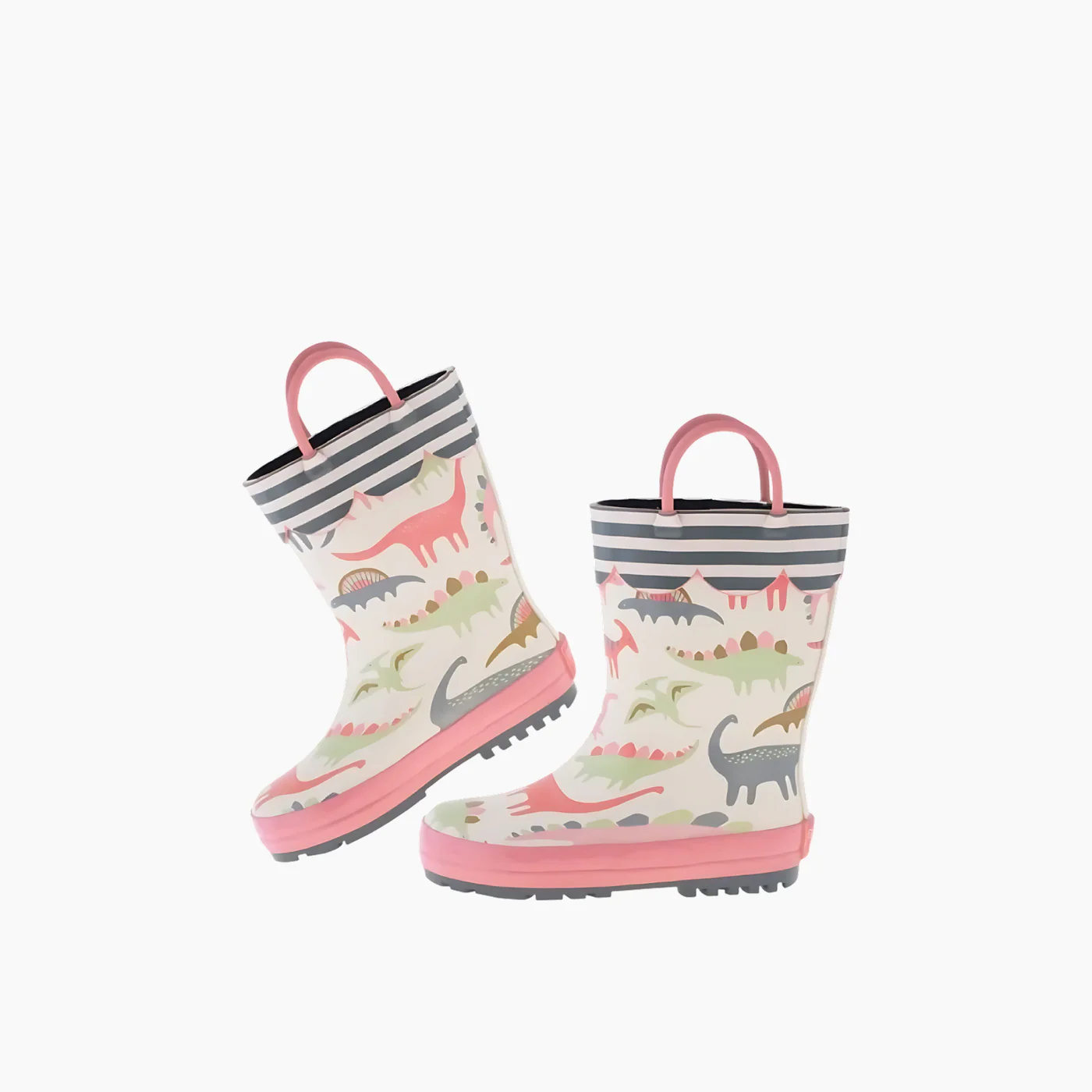 Stephen Joseph Pink Dino Rain Boots
