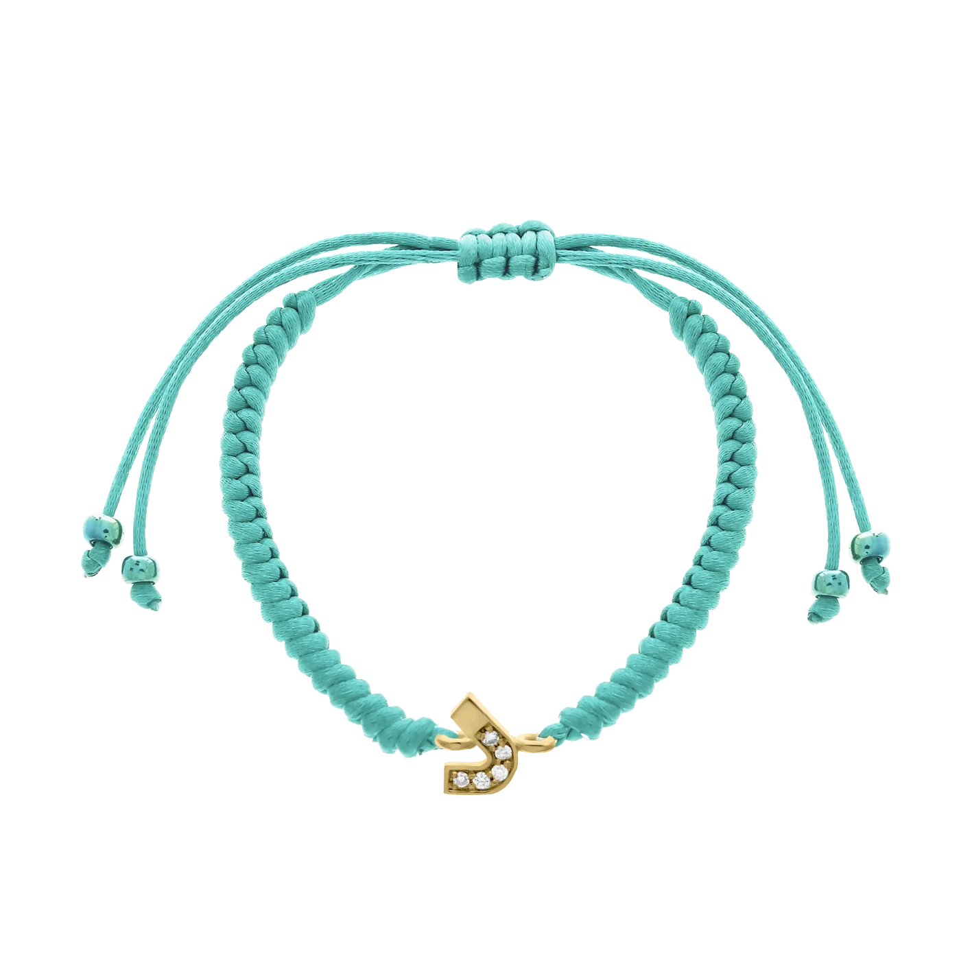 Baby Chic Fine Jewelry Arabic Initial Letter Bracelet - Image 12