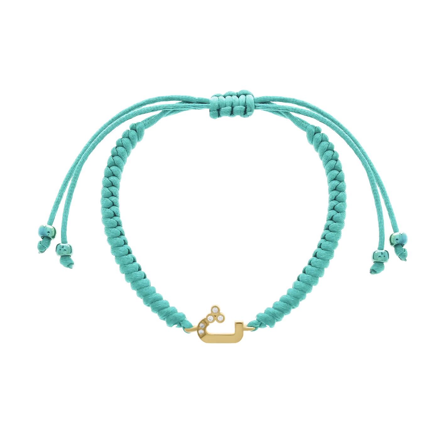 Baby Chic Fine Jewelry Arabic Initial Letter Bracelet - Image 8