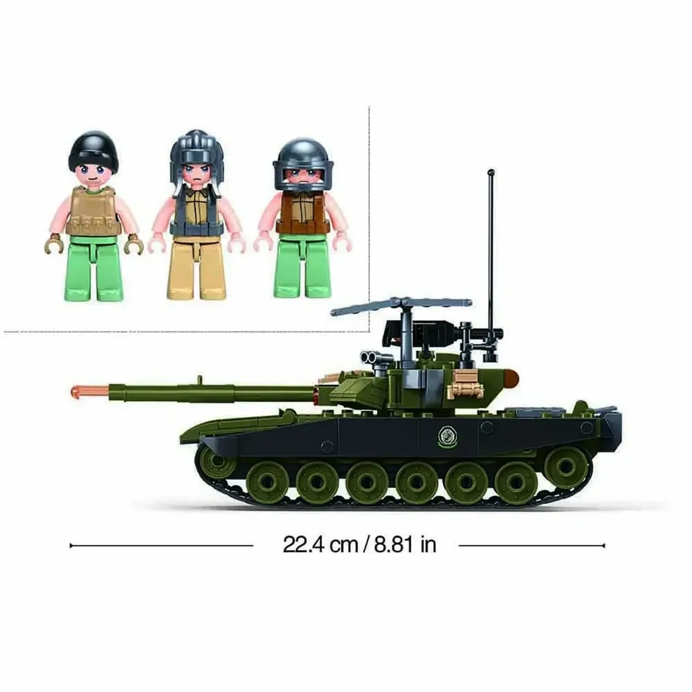 Sluban Army Ifr T90As Main Battle Tank 318 Pcs - Image 3