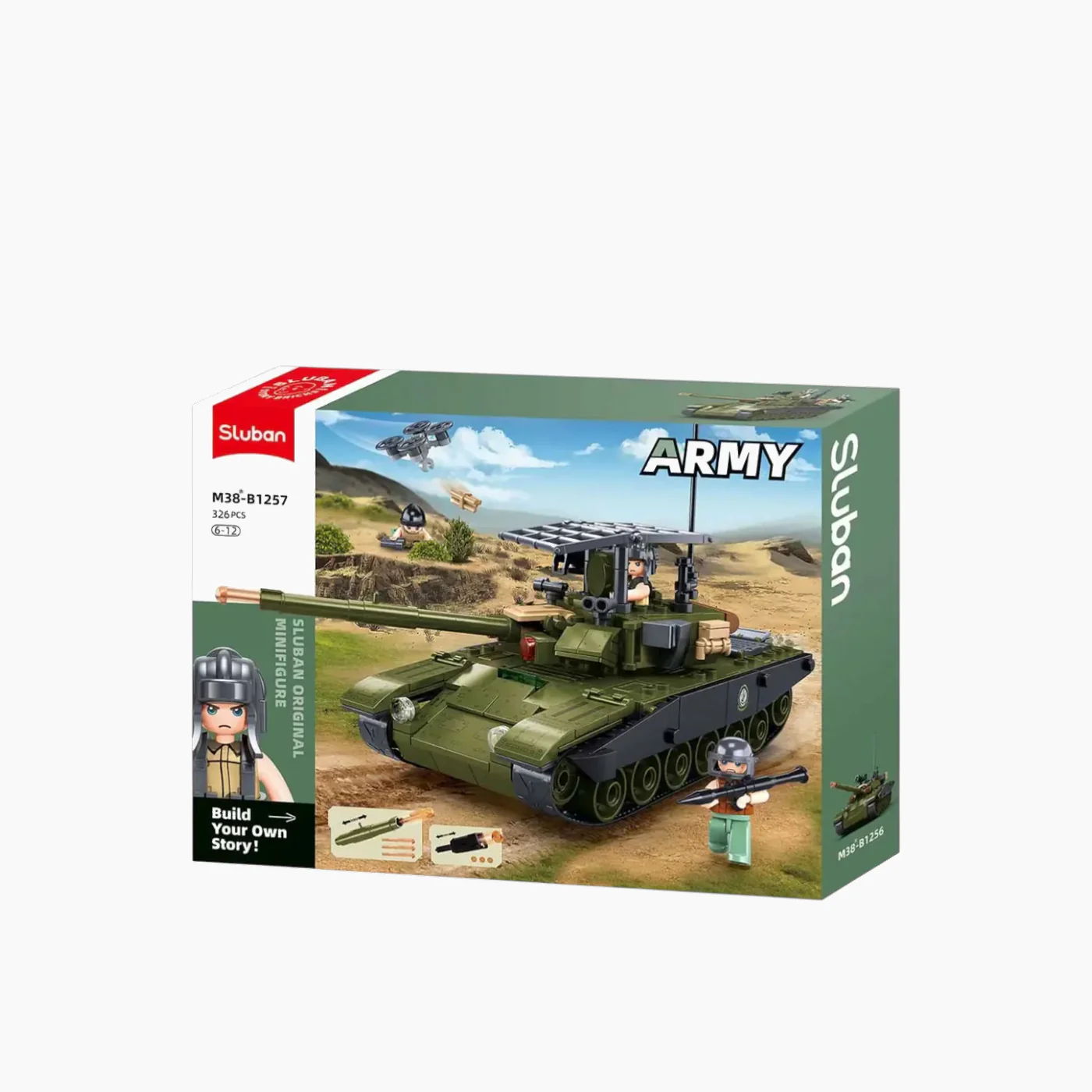 Sluban Army Ifr T90As Main Battle Tank 318 Pcs - Image 4